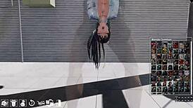 Swordxhime Gallery Enemy 86 Bound In Bondage With Leggings And Pantyhose