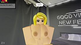 cute blonde with big ass wants attention in homemade video