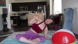 the wife teaches her husband a lesson with her big ass