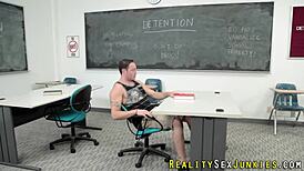 Real Pornstar Gets Facial With Monster Cock In Heels