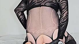 Adina's Anal Play With Dildo And Toys