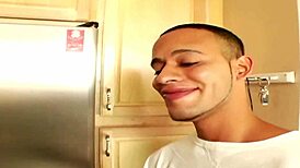 Blonde Megan Takes It in the Ass on Kitchen Floor with Wild Fingering