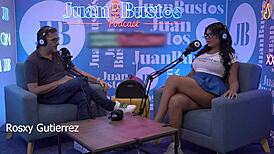 Giant Titted Latina Rosxana Gutierrez Penetrated By Fuck Machine!