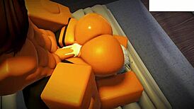 The Roblox Slut Gets Pumped Full in a Hardcore Bareback Session