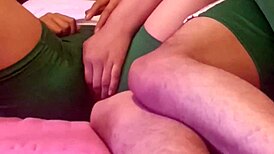 naughty school girl offers virgin ass for homework help in homemade video