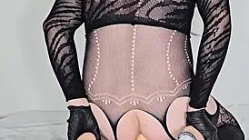 Adina's Anal Play With Dildo And Toys