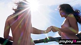 wanna see asian milf viviane leigh posing naked with her teen gf on the hood?