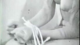 MY SECRET LIFE VINTAGE BONDAGE WITH HAIRY PUSSY AND BOUND BEAVER!