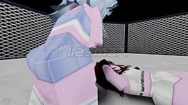 Man Confined in Cage Experiences Farting Incident Part One