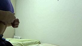 big boobs stick out of tiny 18+ uniform and clean the room perfect body japanese micro g-string wedgie ass and pussy camel toe