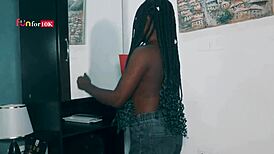 i fucked the maid raw and hard while my wife was away, her pussy was so wet