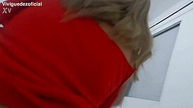 Shameless Milf's Big Tits And Shaved Pussy!