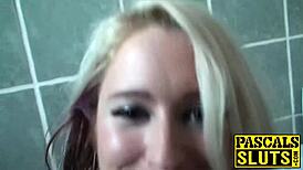 Busty Babe Kaz Pounded Doggy Style