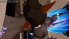 Cute Femboy Ridden By Dommy Mommy