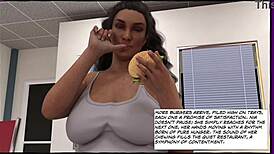 Nia Jax's Weight Gain Expansion in 3D Animation by Lykoxxx