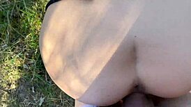 Fucking Skinny Hottie Hard in Bushes