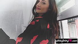 Playful lesbians alexandra belle and carmen nikole take some erotic photos