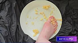 Revealing foot fetish fantasy with sexy soles and toe sucking