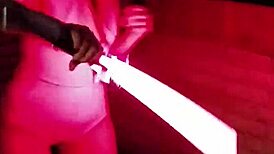 wonder star in pantyhose fashion show