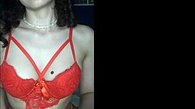 Teen Angel masturbates hidden until creampie in her big ass