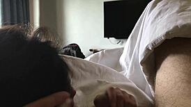 morning blowjob from 19 year old teen 18+ doggy style