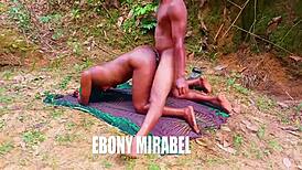 African Pornstar Fucked By The Road Side! Fairytale Becomes Reality!
