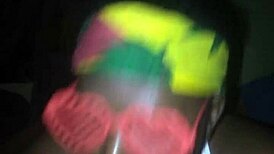 sloppy bbw blowjob with big black cock ends in massive facial 😋