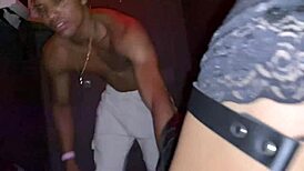 i took this ebony teen to the creators' party for a sports massage training