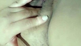 Cleaning my vibrator honey and cumming more part 1 2 😍