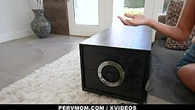 submissive stepmom gets horny with monster cock fucking fantasy