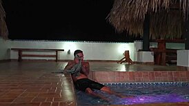 Ebony milf stepmom has sex with sons best friend