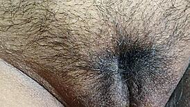 desi bhabi cleans her hairy pussy thoroughly