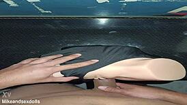 Intense anal sex with Candy