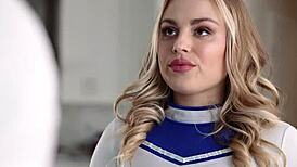 Stepbrother Fucks Big Ass Cheerleader Teen Anna Claire Clouds