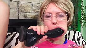 Blonde Jamie Foster Bent Over For Deep Blowjob And Doggystyle Banging By Rome Major