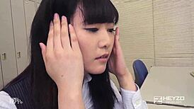 New Employee Yui Watanabe Relieves Stress With Intense Creampie Action In Office Scene.