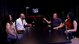 she puts it all in mouth during lesbian casting