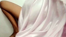 Indian teen girl needs to fuck around home alone with big natural tits