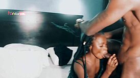 i fucked the maid raw and hard while my wife was away, her pussy was so wet