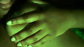 Licking my nipples feels so good at night, you know? 😘