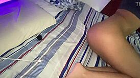 i took this ebony teen to the creators' party for a sports massage training