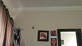 Destroying my friend's submissive ass with spanking