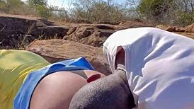 outdoor big black cock pounds juicy ass