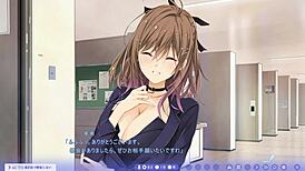 hatsuse miki gets bound in bdsm scene behind the stage