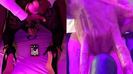 Milf Wife Handcuffed and Assfucked by Neighbor with Dirty Talk