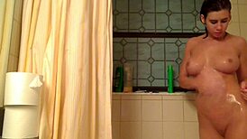 russian oral play in steamy bath session