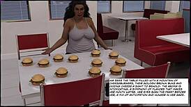 Nia Jax's Weight Gain Expansion in 3D Animation by Lykoxxx