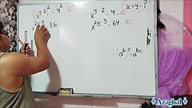 25 Sexual Erotic Math X Y In Bedroom With Asian Nerd