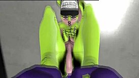 Cenas de sexo animado em Five Nights at Freddy's