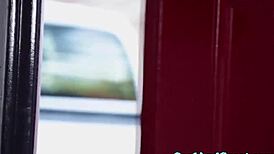 Oh God, Watch This Petite Mature Housewife Get Doggy Fucked!